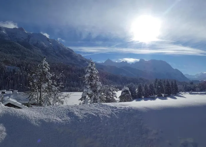 Haus Abendsonne Alpengluehn Krün