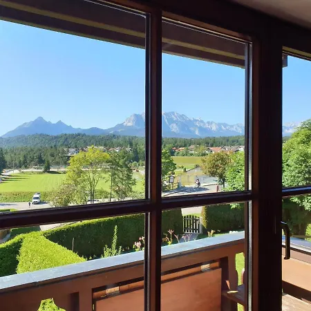 Haus Abendsonne Alpenglühn Krün