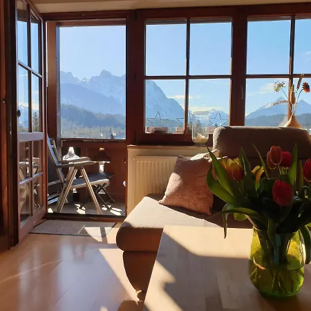 Haus Abendsonne Alpenglühn Krün